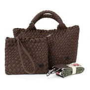 PRENELOVE BRANDON SMALL WOVEN TOTE