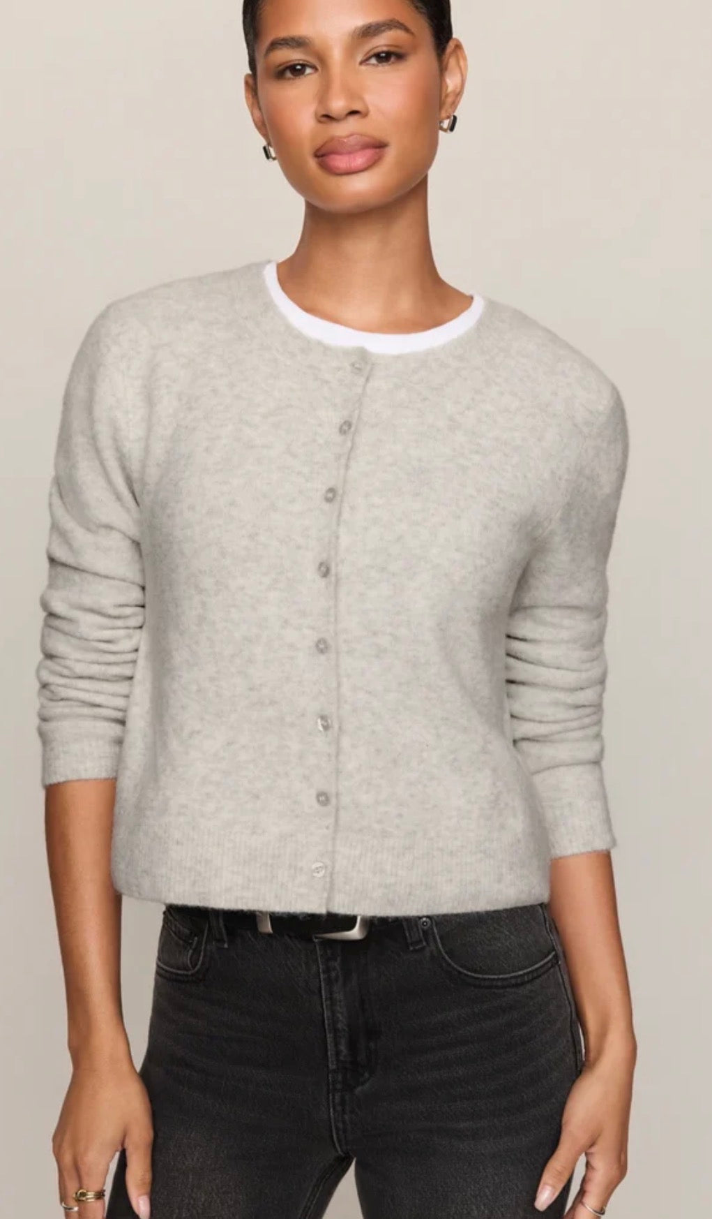 ZSUPPLY MEDINA CARDI-FEATHER GREY