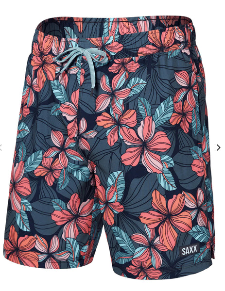 SAXX OH BUOY 2N1 VOLLEY 7' SWIM SHORT