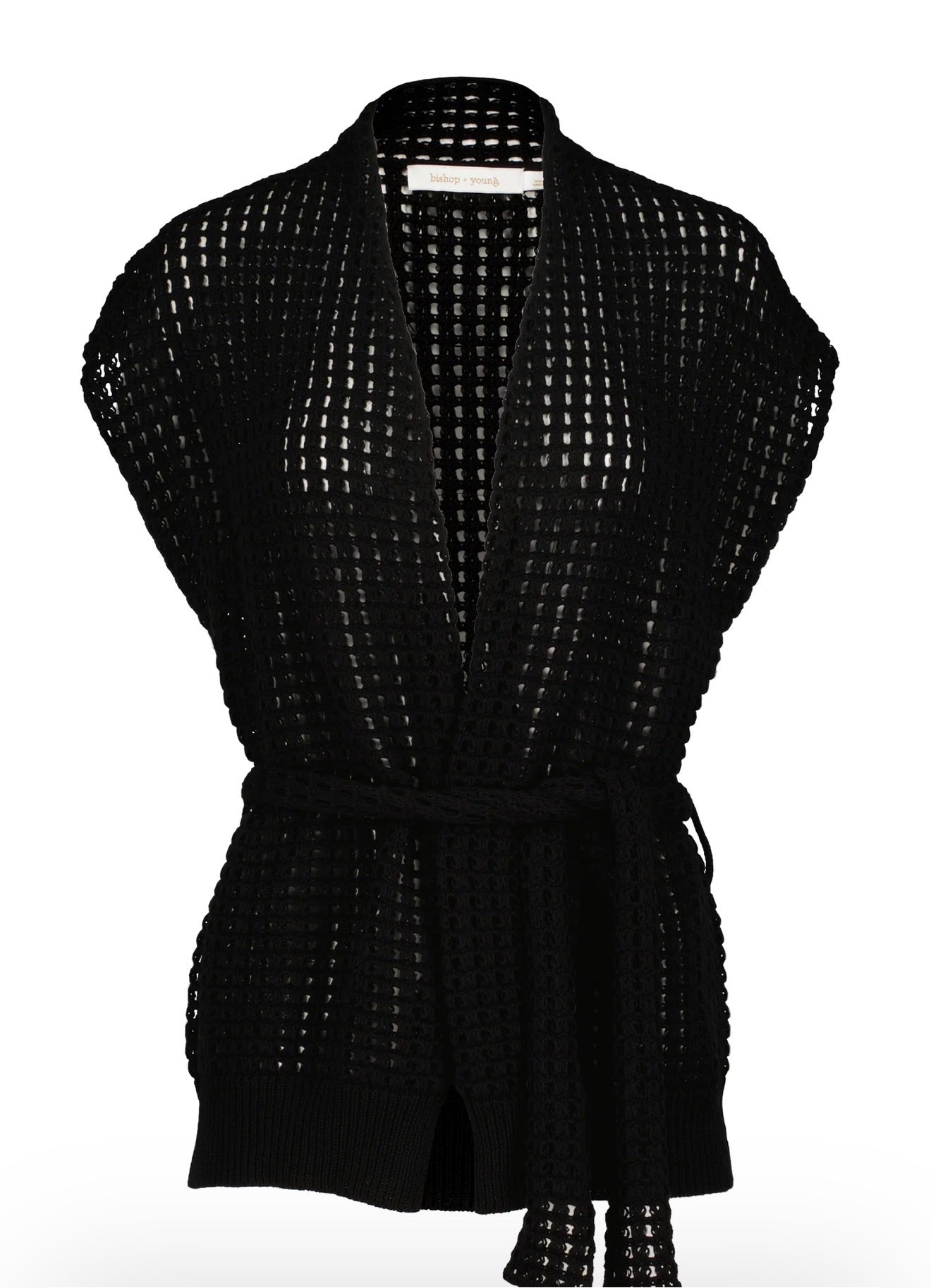 BISHOP & YOUNG COASTAL BELTED CARDI
