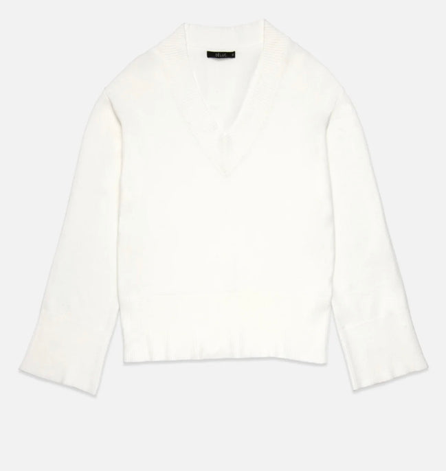 DELUC ASCLEPIAS V NECK SWEATER