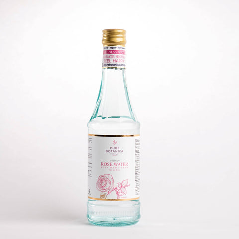 Pure Botanica Anti-Anxiety + Mood Booster: Organic Premium Rose Water Dist