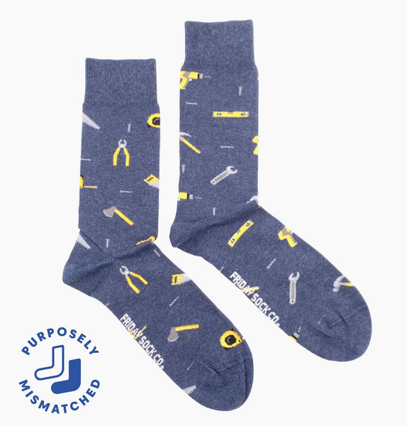 MEN’S FRIDAY SOCKS SPORTS & FISHING & WORK MISMATCHED