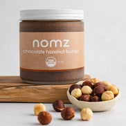 NOMZ Organic chocolate hazelnut butter