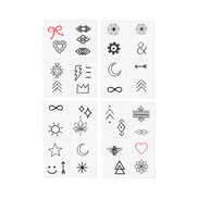 INKED BY DANI Finger Tats Temporary Tattoo Pack