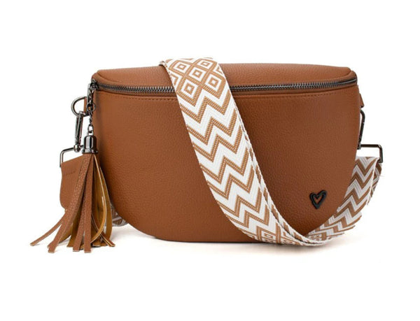 PRENELOVE KIMBERLEY VEGAN LEATHER CROSSBODY BAG