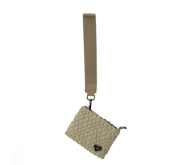 PRENELOVE WINDSOR WOVEN CARD HOLDER