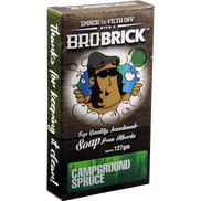 BRO BRICK Campground Spruce: Handmade Soap