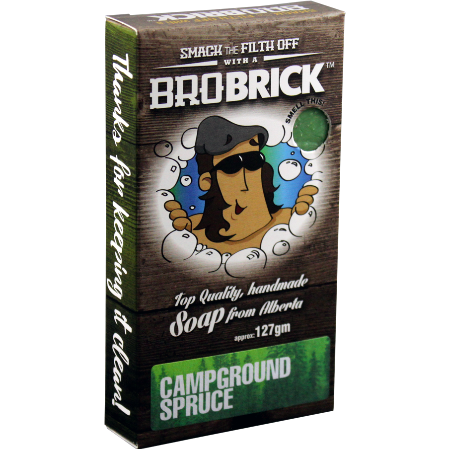 BRO BRICK Campground Spruce: Handmade Soap
