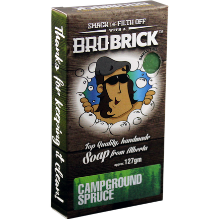 BRO BRICK Campground Spruce: Handmade Soap