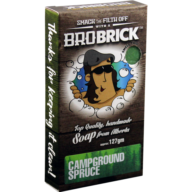BRO BRICK Campground Spruce: Handmade Soap