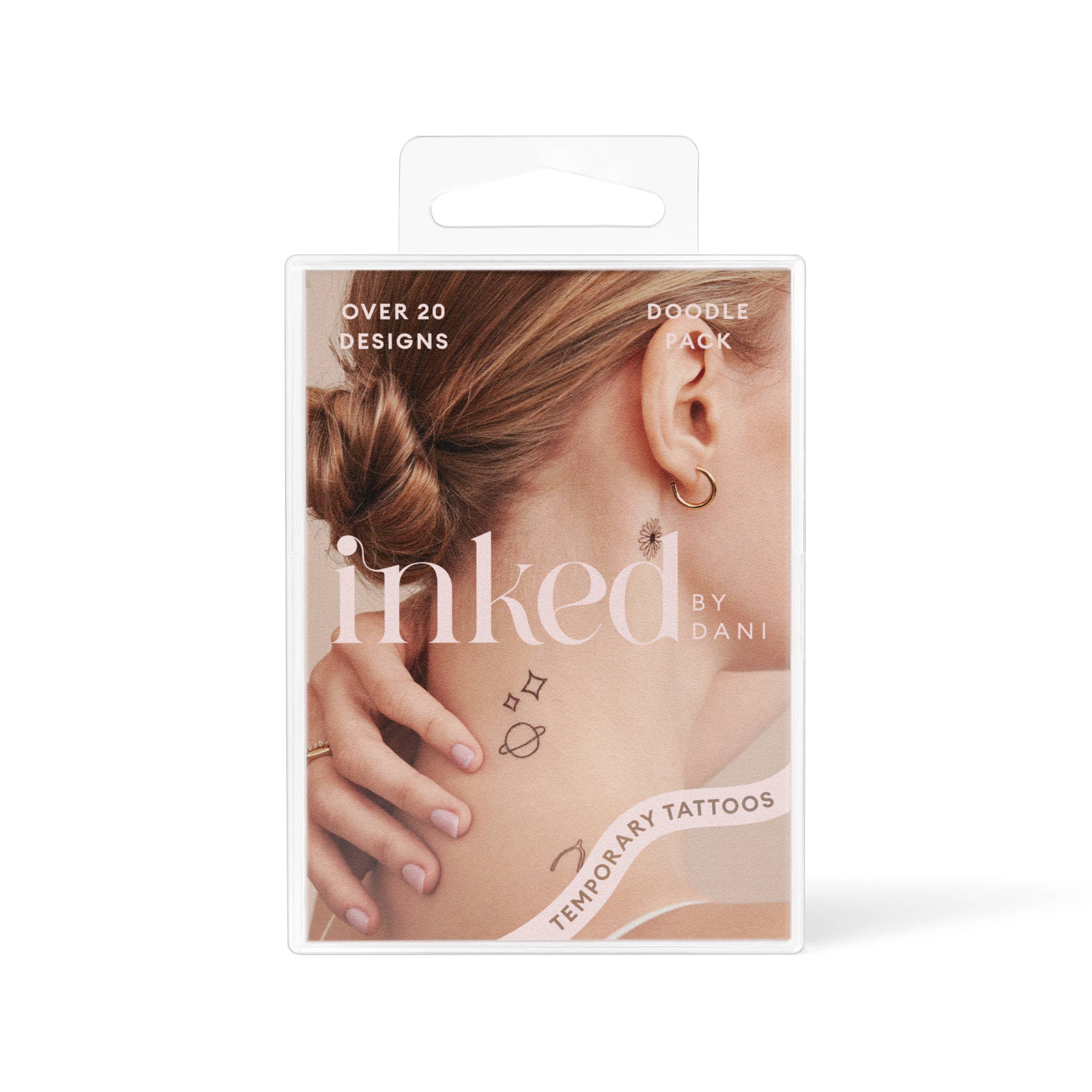 INKED BY DANI Doodle Temporary Tattoo Pack