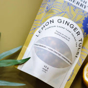 BLUSH BERRY Organic Lemon Ginger Tulsi Loose Leaf Tea