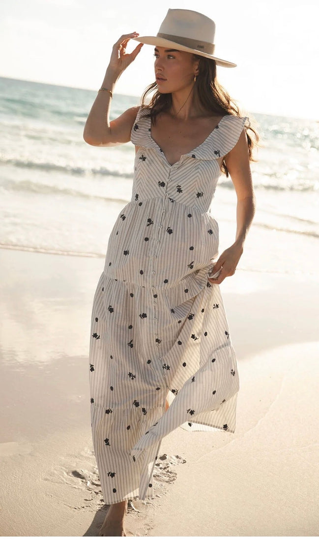 LOVESTITCH Embroidered Dress.
Maribel Embroidered