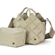 PRENELOVE PICTON LARGE WEAVE BAG/PURSE