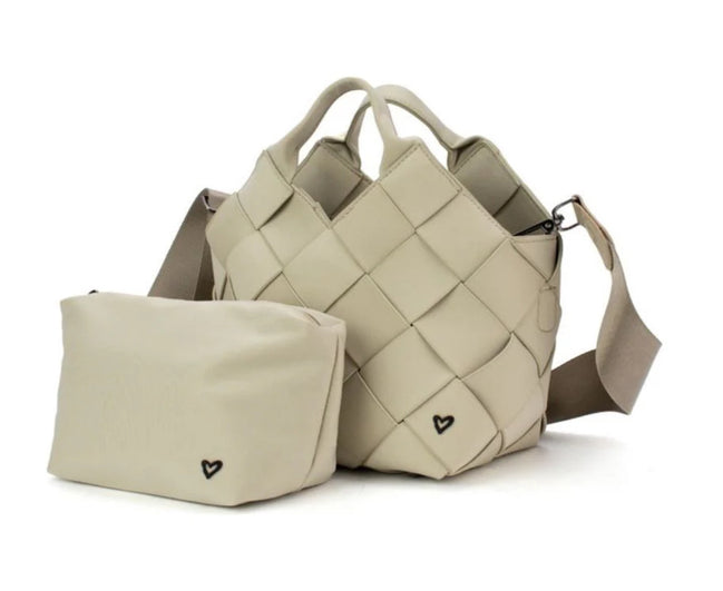 PRENELOVE PICTON LARGE WEAVE BAG/PURSE