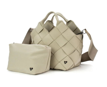 PRENELOVE PICTON LARGE WEAVE BAG/PURSE