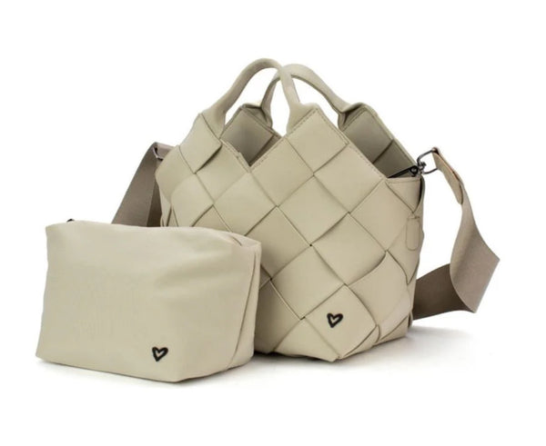 PRENELOVE PICTON LARGE WEAVE BAG/PURSE