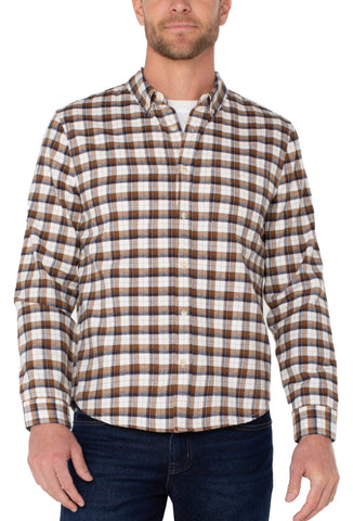 LIVERPOOL MEN’S BUTTON UP SHIRT