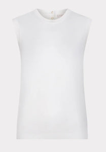 ESQUALO SLEEVELESS BASIC KNIT TOP