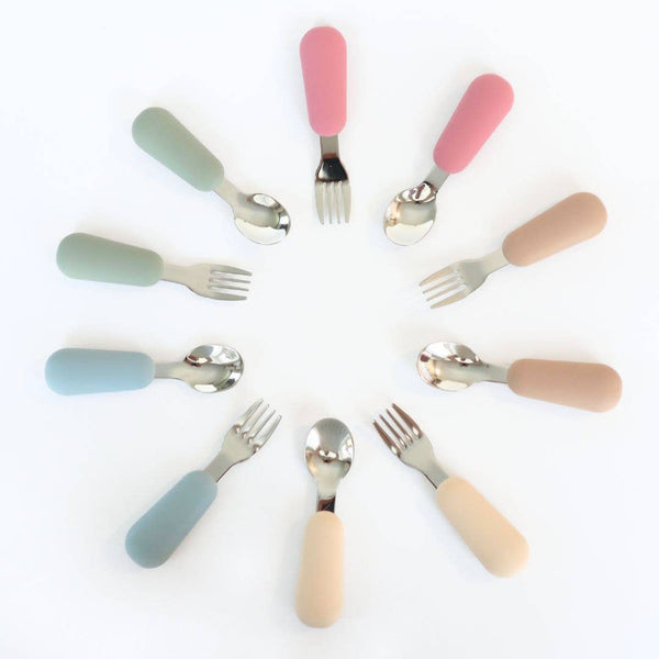 Baby bliss Stainless Steel & Silicone Silverware