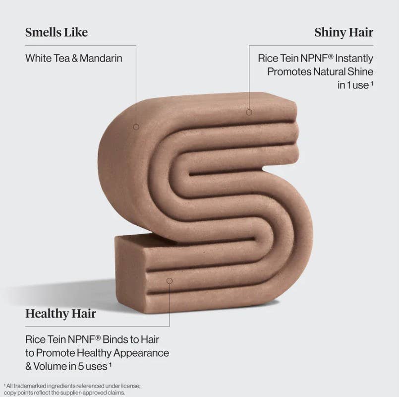 KITSCH Rice Water Shampoo Bar for Hair Growth