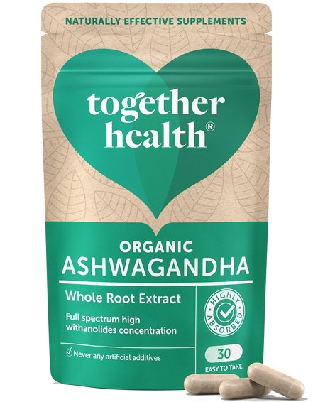 Together Health Ashwagandha Supplement – Organic – 30 Capsules