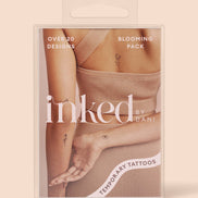 INKED BY DANI Blooming Temporary Tattoo Pack
