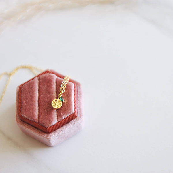 Oh So Lovely Lemon Drop necklace