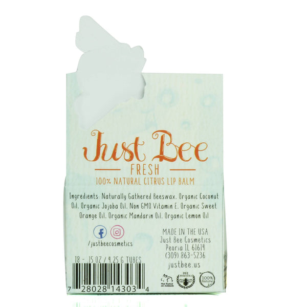 Just Bee Fresh Lip Balm - Citrus