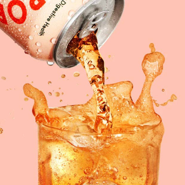 Olipop Strawberry Vanilla Sparkling Tonic 355 ml 