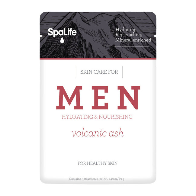 MY SPA LIFE Men's Volcanic Ash Hydrating Facial Mask