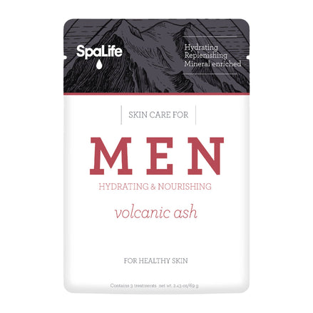 MY SPA LIFE Men's Volcanic Ash Hydrating Facial Mask