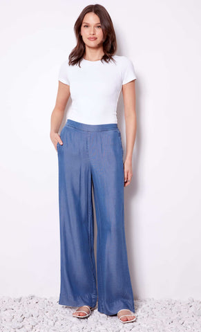UP TENCEL WIDE LEG PANTS