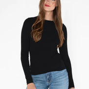 C'EST MOI BAMBOO LS CREW NECK