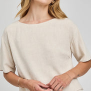 GENTLE FAWN GEMINI LINEN TOP