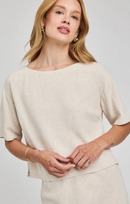 GENTLE FAWN GEMINI LINEN TOP
