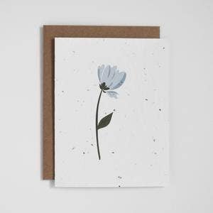 THE GOOD CARD Plantable Greeting Card - Mother's Day - Baby Blue