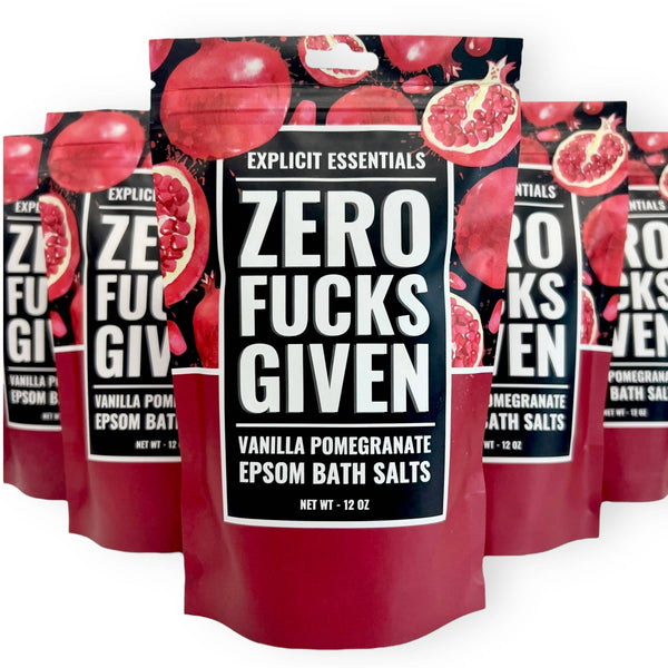Zero Fucks Given Bath Salts 12oz Bag