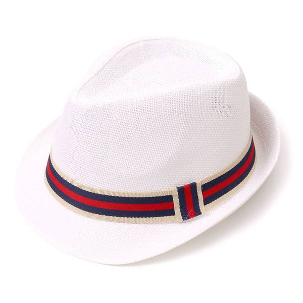 Selini Men's Fedora Hat with Striped band