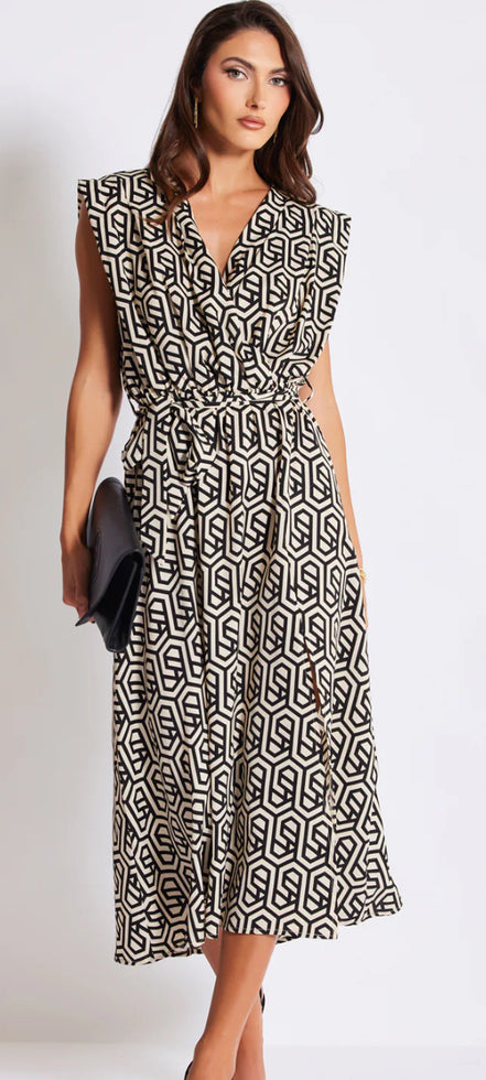 BISHOP + YOUNG ARIES WRAP DRESS