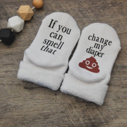 If You can Smell that Change my Diaper Baby Socks | Quirky