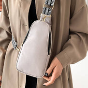 24 POPS Soft Vegan Leather Crossbody Sling Bag