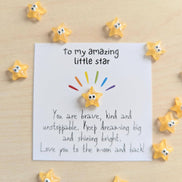 UNLIFTED INK To My Amazing Little Star – Brave, Kind & Unstoppable Card