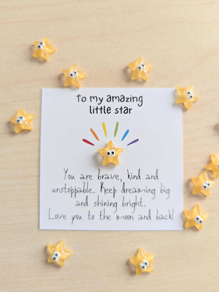 UNLIFTED INK To My Amazing Little Star – Brave, Kind & Unstoppable Card