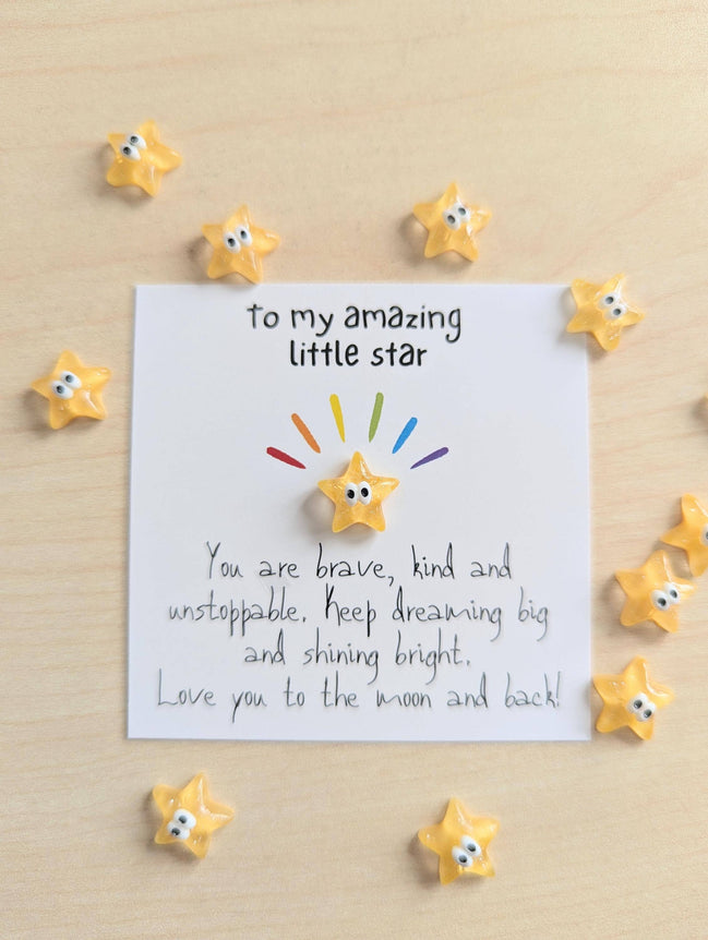 UNLIFTED INK To My Amazing Little Star – Brave, Kind & Unstoppable Card
