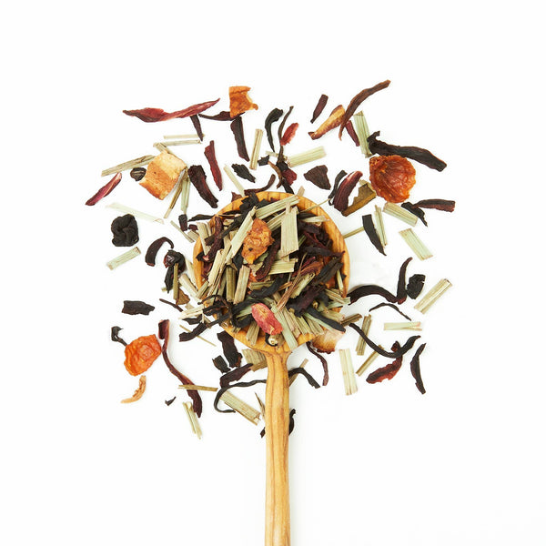 JUST TEA Purple Rain Stand-up Pouch - Organic, Fair-Trade, Purple Tea