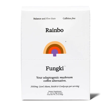 RAINBO Fungki - Herbal Mushroom Coffee Alternative - Carton (10 servings)