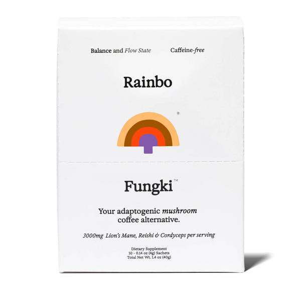 RAINBO Fungki - Herbal Mushroom Coffee Alternative - Carton (10 servings)