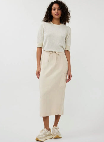 ESQUALO LONG CARO SKIRT